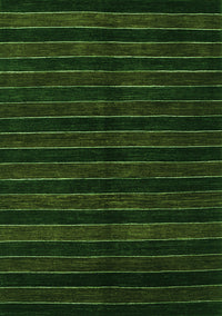 Abstract Green Contemporary Rug, con302grn