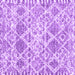 Square Trellis Purple Modern Rug, con3030pur