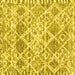 Square Trellis Yellow Modern Rug, con3030yw