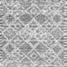 Serging Thickness of Trellis Gray Modern Rug, con3030gry