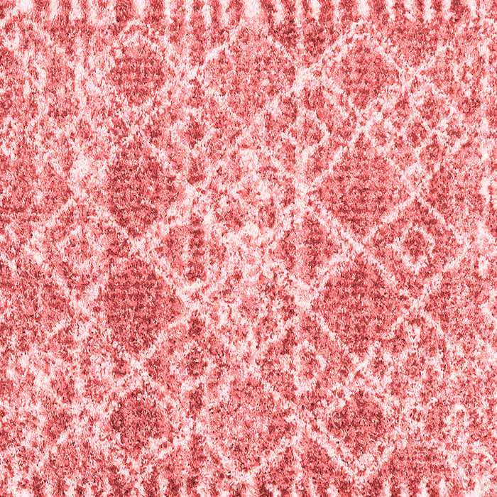 Trellis Red Modern Rug, con3030red