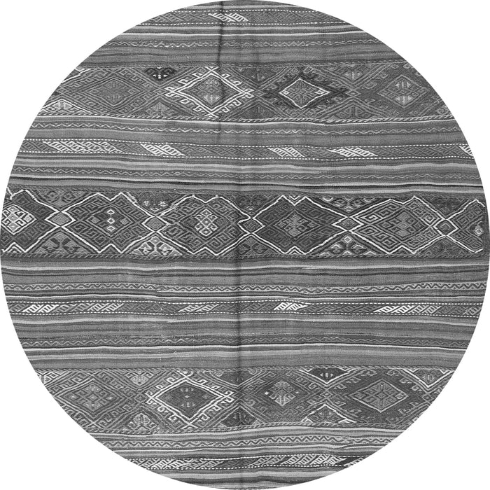 Square Oriental Gray Traditional Rug, con3031gry