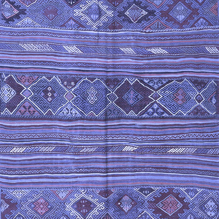 Oriental Blue Traditional Rug, con3031blu