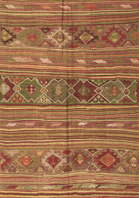 Oriental Brown Traditional Rug, con3031brn