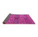 Sideview of Oriental Pink Traditional Rug, con3031pnk