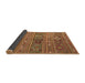 Sideview of Oriental Brown Traditional Rug, con3031brn