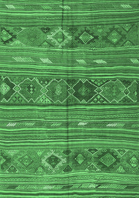 Oriental Emerald Green Traditional Rug, con3031emgrn