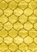 Trellis Yellow Modern Rug, con3032yw