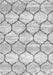 Trellis Gray Modern Rug, con3032gry