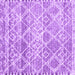 Square Trellis Purple Modern Rug, con3033pur