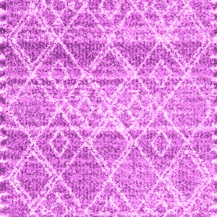 Machine Washable Trellis Pink Modern Rug, wshcon3033pnk