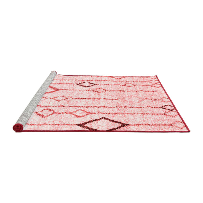Modern Red Washable Rugs