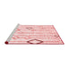 Modern Red Washable Rugs