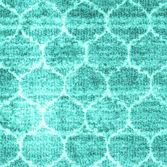 Machine Washable CON3035X Turquoise CON3035X Area Rugs, wshcon3035turq