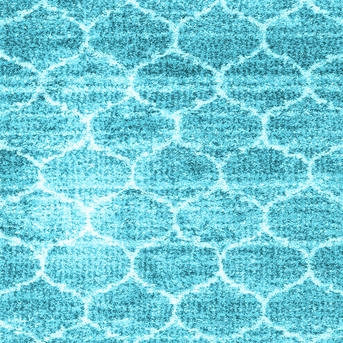 Square Machine Washable CON3035X Light Blue CON3035X Rug, wshcon3035lblu