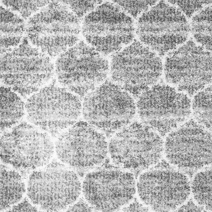 Serging Thickness of Machine Washable CON3035X Gray CON3035X Rug, wshcon3035gry