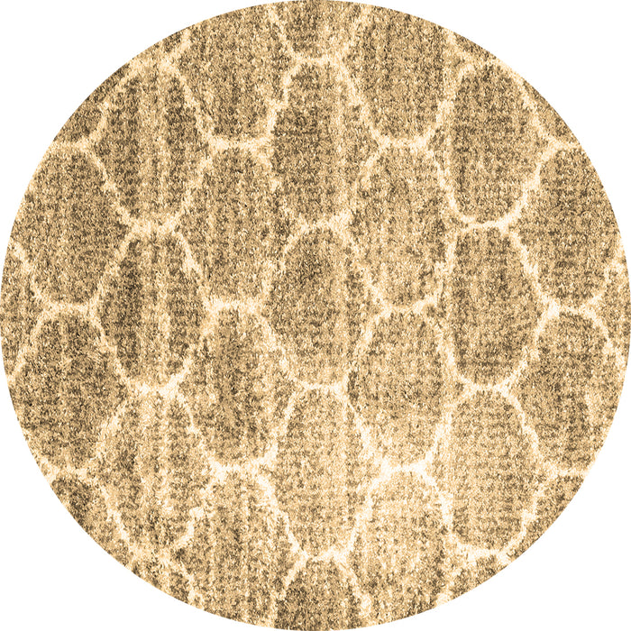 Round Machine Washable CON3035X Brown CON3035X Rug, wshcon3035brn