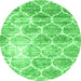 Machine Washable CON3035X Green CON3035X Area Rugs, wshcon3035grn