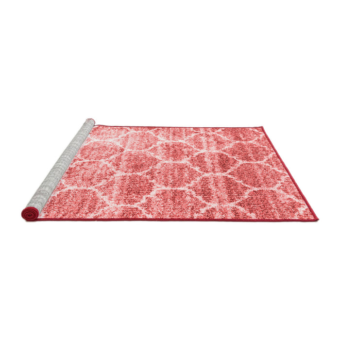 CON3035X Red Washable Rugs