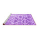 Sideview of Machine Washable CON3035X Purple CON3035X Area Rugs, wshcon3035pur