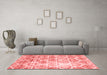 CON3035X Red Washable Rugs