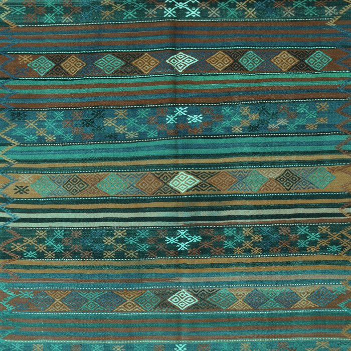Machine Washable CON3036X Turquoise CON3036X Area Rugs, wshcon3036turq