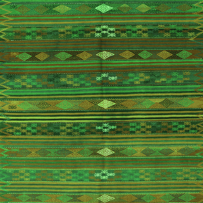 Round Machine Washable CON3036X Green CON3036X Area Rugs, wshcon3036grn