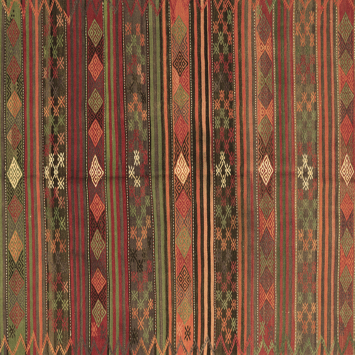 Square Machine Washable CON3036X Brown CON3036X Rug, wshcon3036brn