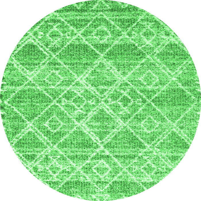 Machine Washable CON3037X Green CON3037X Area Rugs, wshcon3037grn