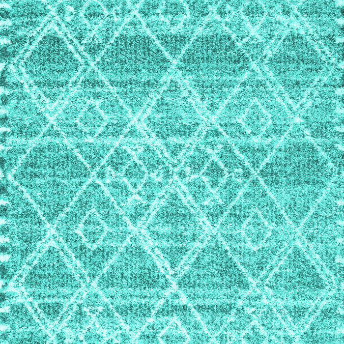 Machine Washable CON3037X Turquoise CON3037X Area Rugs, wshcon3037turq