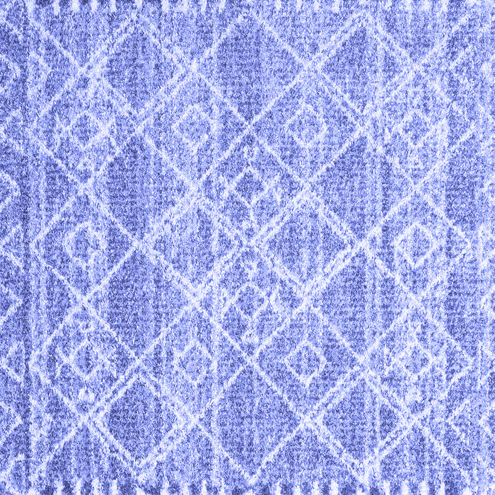 Square Machine Washable CON3037X Blue CON3037X Rug, wshcon3037blu