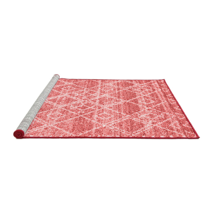 CON3037X Red Washable Rugs
