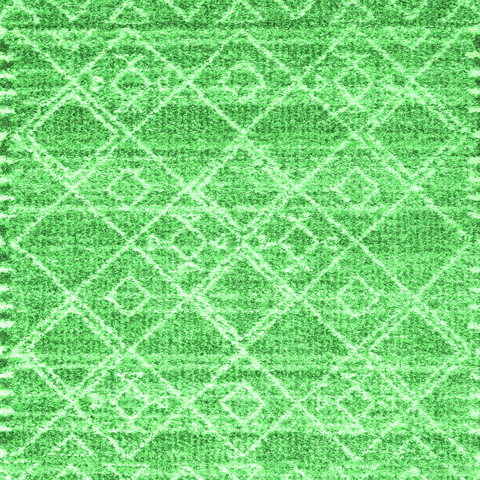 Round Machine Washable CON3037X Green CON3037X Area Rugs, wshcon3037grn