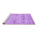 Sideview of Machine Washable CON3037X Purple CON3037X Area Rugs, wshcon3037pur