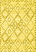 Solid Yellow Modern Rug, con3038yw