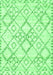 Solid Green Modern Rug, con3038grn