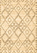 Machine Washable Solid Brown Modern Rug, wshcon3038brn