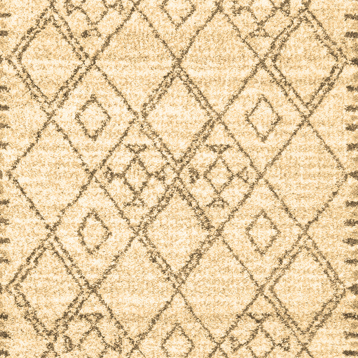Machine Washable Solid Brown Modern Rug, wshcon3038brn
