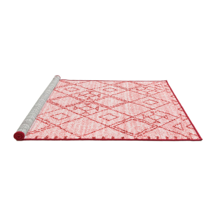 Modern Red Washable Rugs