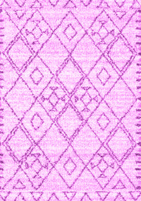 Solid Pink Modern Rug, con3038pnk