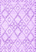 Machine Washable Solid Purple Modern Area Rugs, wshcon3038pur