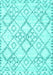 Solid Turquoise Modern Rug, con3038turq