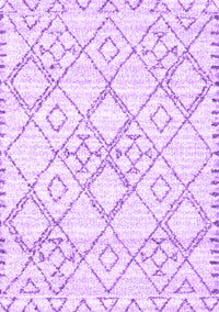 Solid Purple Modern Rug, con3038pur