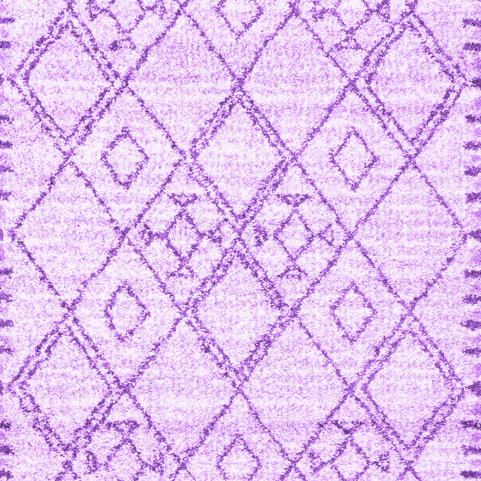 Solid Purple Modern Rug, con3038pur