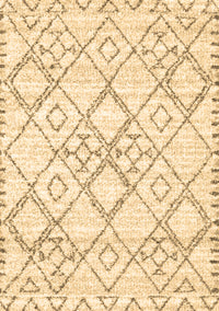 Solid Brown Modern Rug, con3038brn