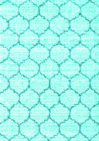 Terrilis Turquoise Contemporary Rug, con3039turq