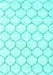 Terrilis Turquoise Contemporary Rug, con3039turq