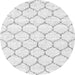 Square Terrilis Gray Contemporary Rug, con3039gry