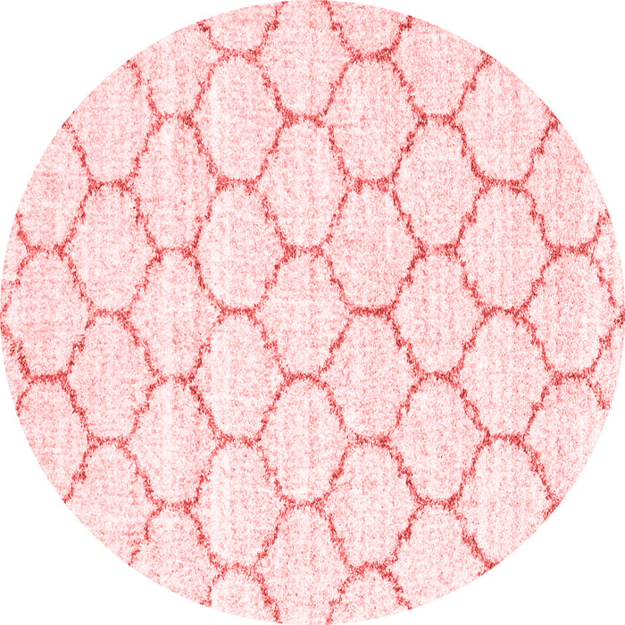 Machine Washable Terrilis Red Contemporary Rug, wshcon3039red