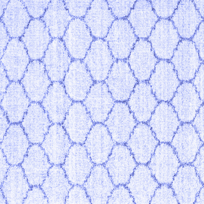 Square Terrilis Blue Contemporary Rug, con3039blu